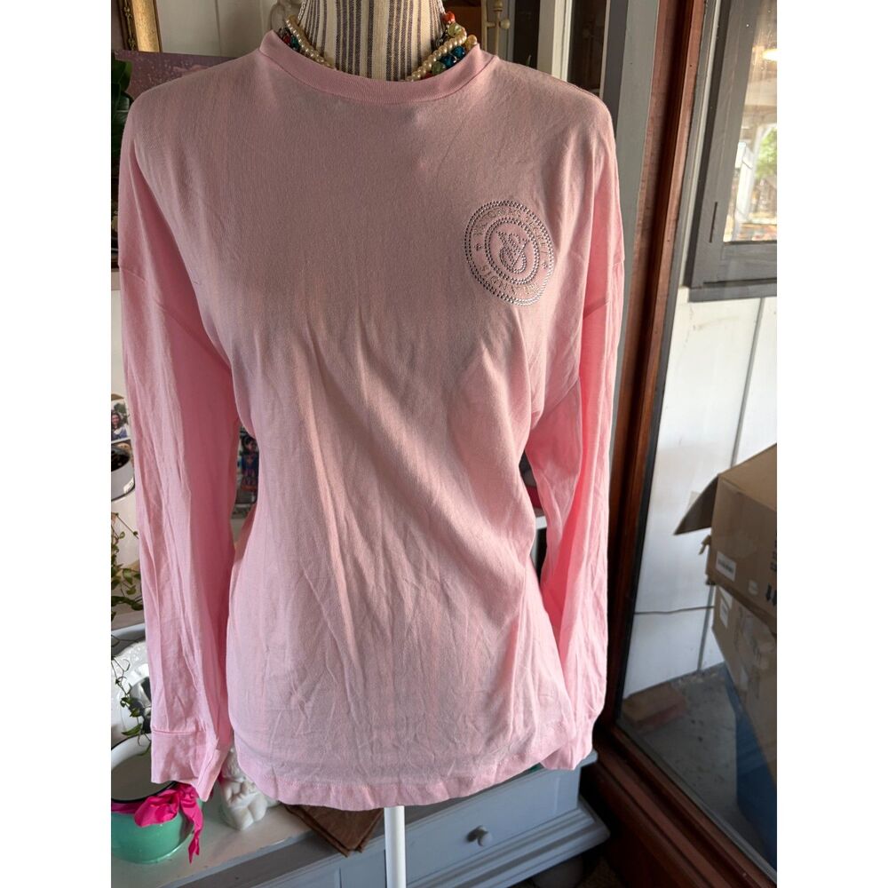 Victoria Secret BLINGED LOGO Y2K 90's Comfy Classic Rare Size Minimal Basic Soft